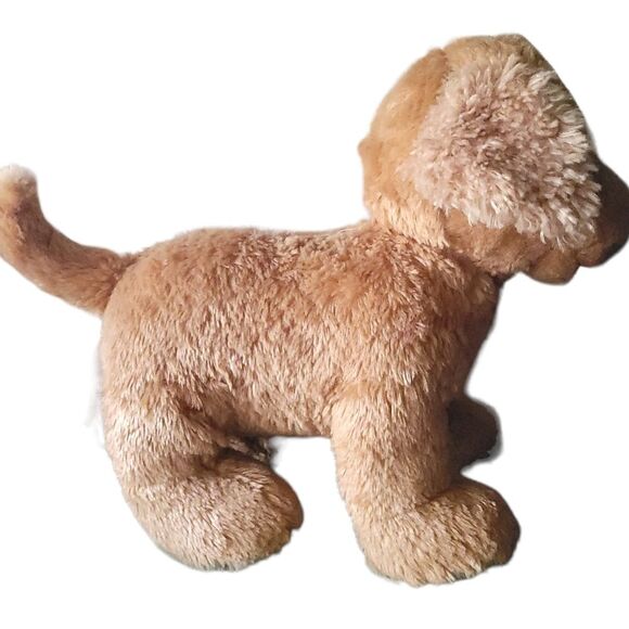 BUILD-A-BEAR 11” PUPPY DOG Brown Stuffed Plush Standing With Tongue Out 👅  2017 - Picture 2 of 6